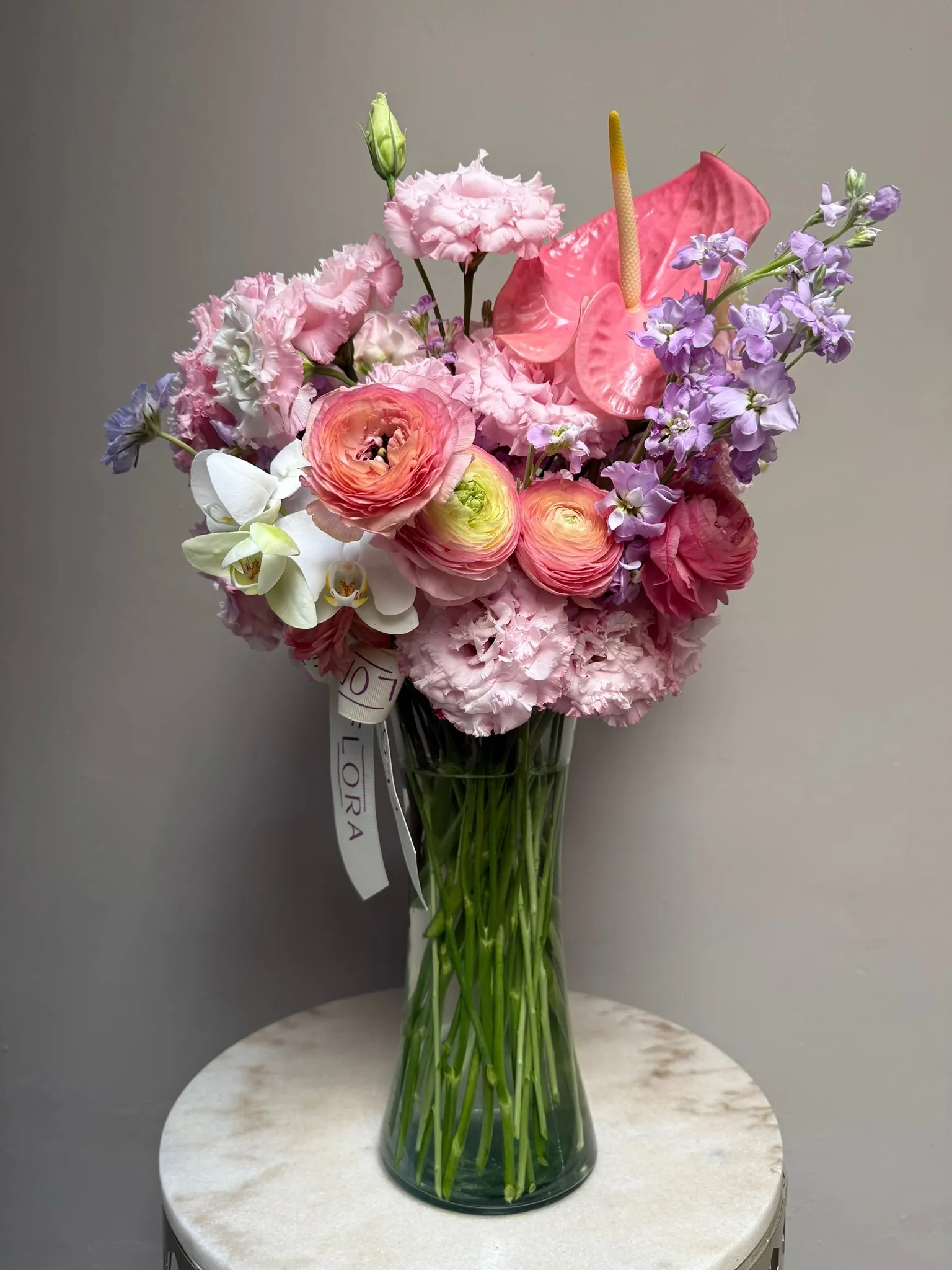 Selección curada de flores frescas